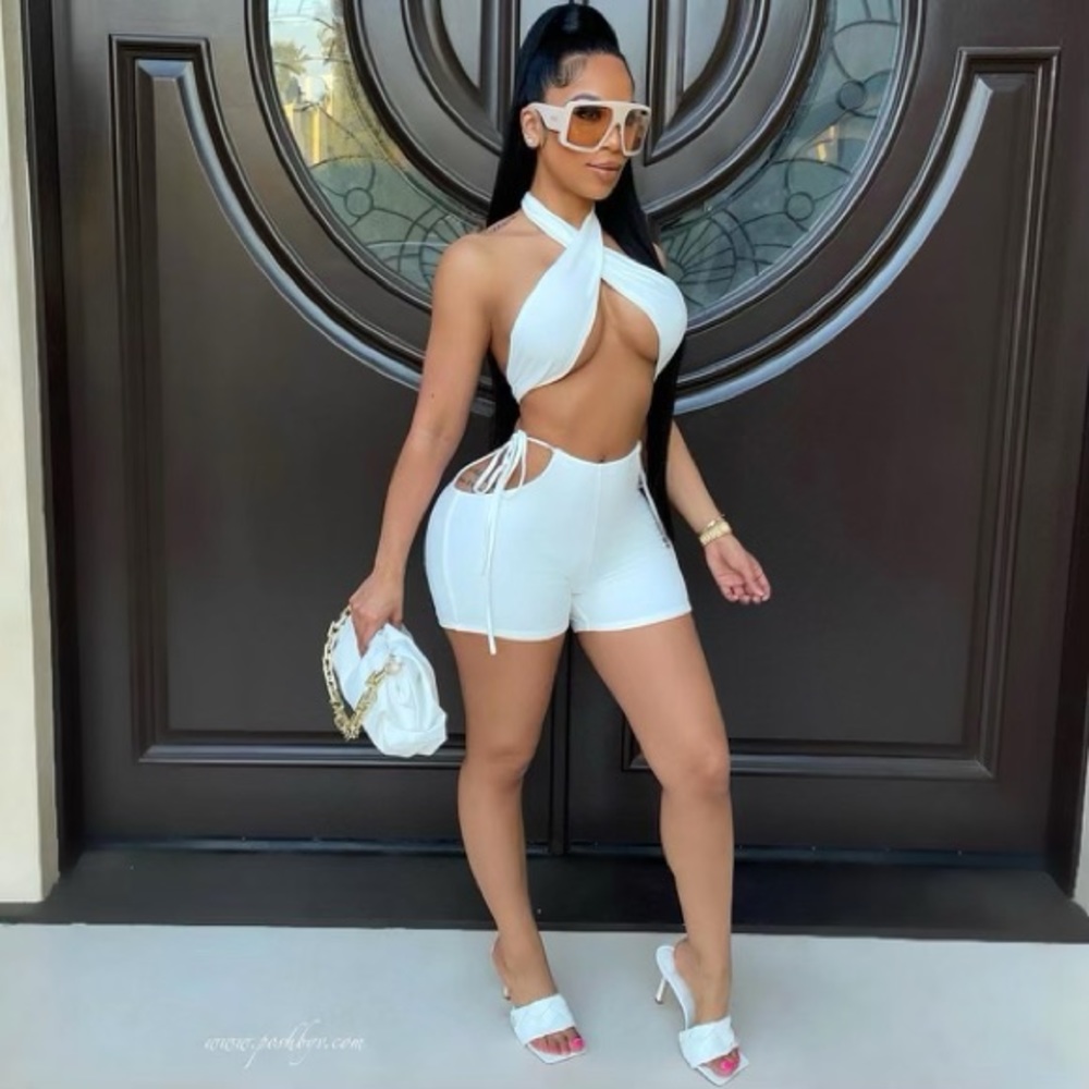 Two piece short set